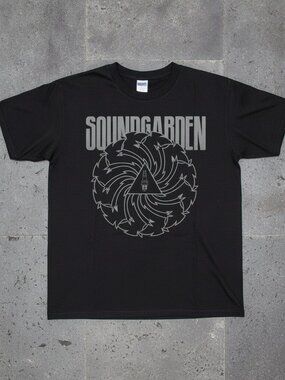 Soundgarden Badmotorfinger Logo Shirt, Vintage Grunge Rock Band Tee